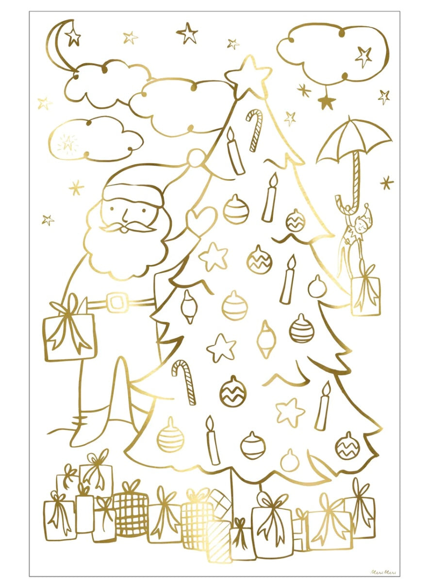 Affiche coloriage Noël