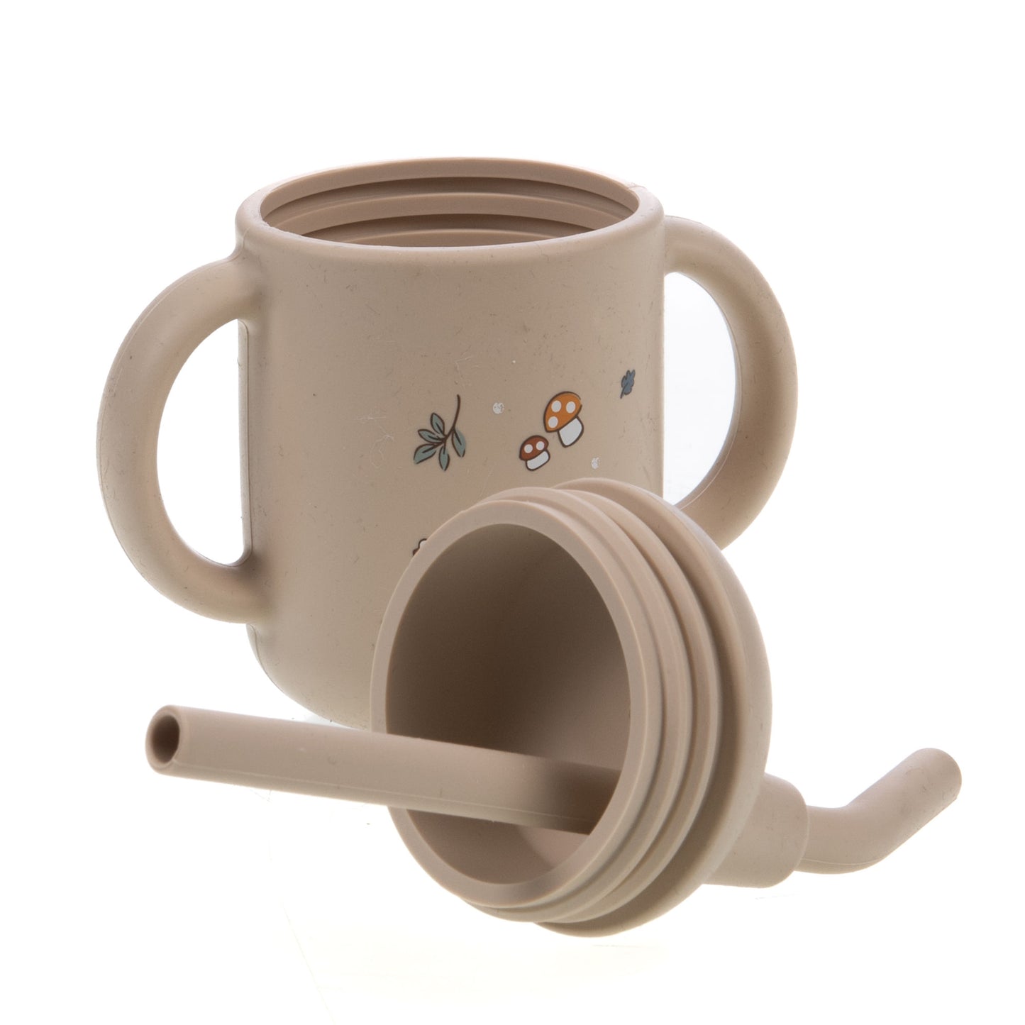 Gobelet paille en silicone