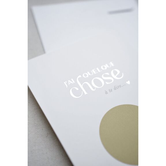 Carte annonce - bébé en route