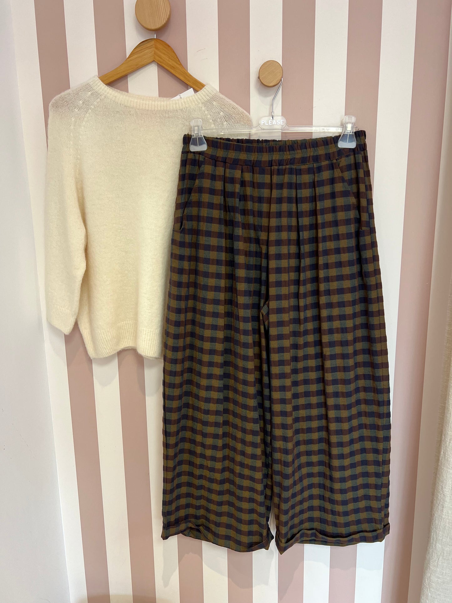 Pantalon carreaux