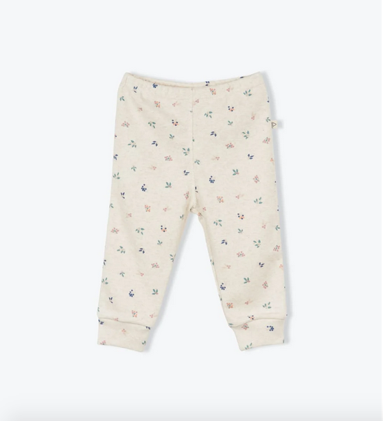 Legging bebe fleurs