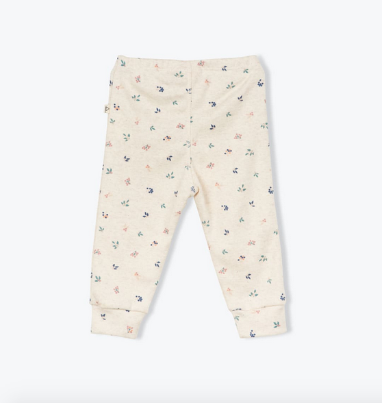 Legging bebe fleurs