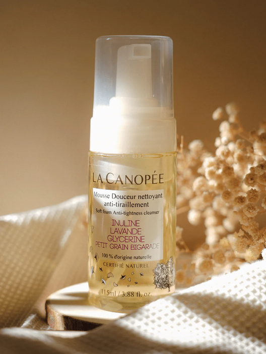 Mousse douceur nettoyant anti-tiraillement