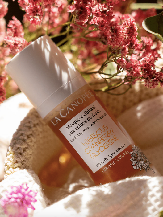 Masque exfoliant aux acides de fruits