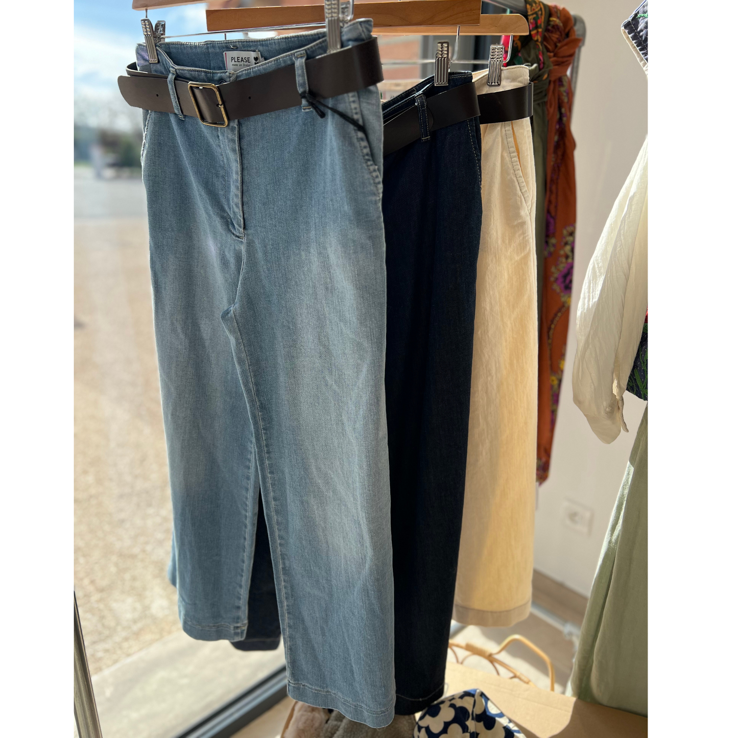 Jean blue denim 7/8