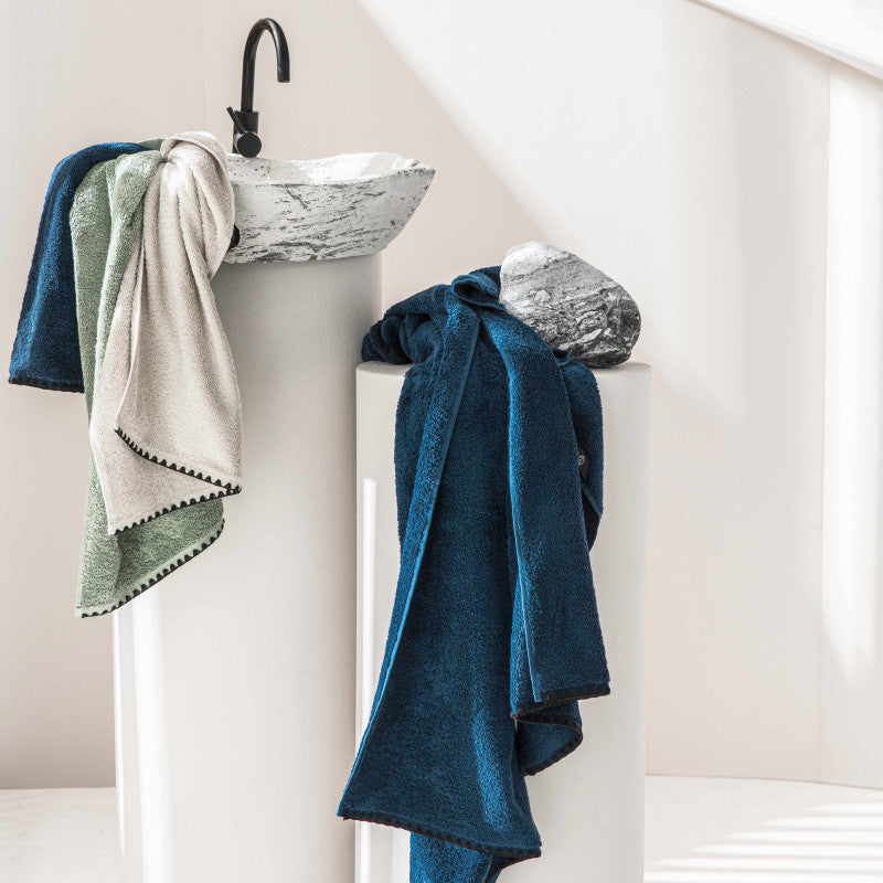 Serviette invité éponge issey - Haomy