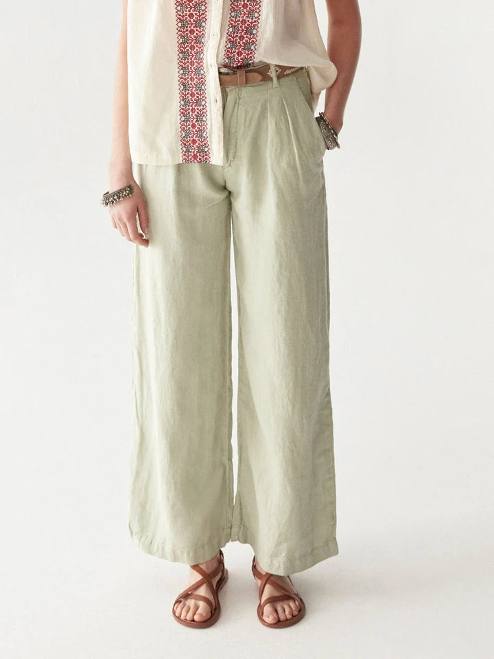 Pantalon Marisa avocado