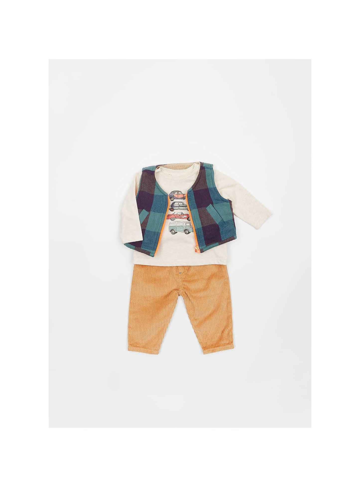 Tee-shirt bébé voitures