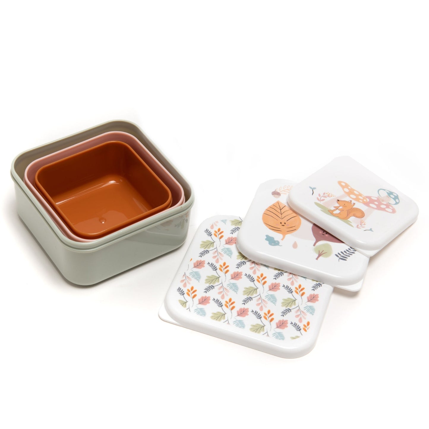 Lot de 3 boîtes à goûter Simeon