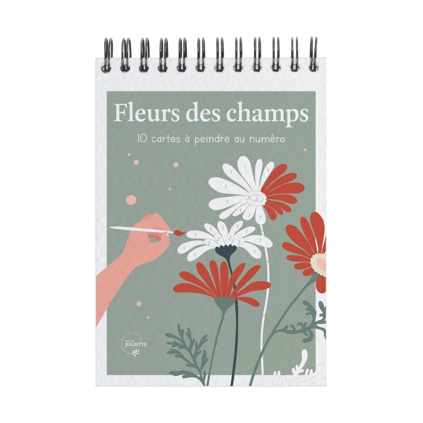 Peinture aux numéros - Fleurs des champs
