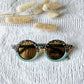 Lunettes de soleil rondes pour bébés et enfants - Sage/Leopard