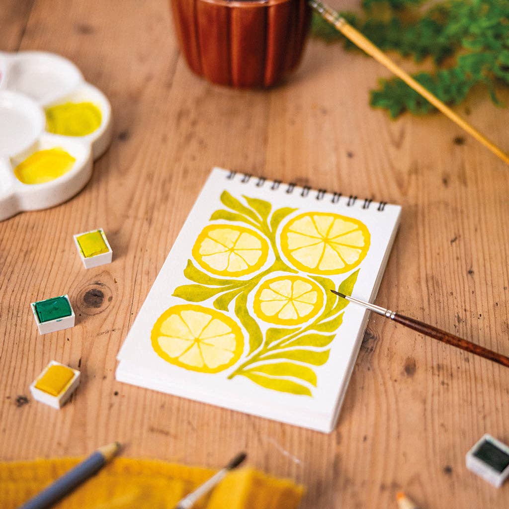 Carnet de coloriage A6 - Tropical