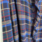 Blouse carreaux bleu