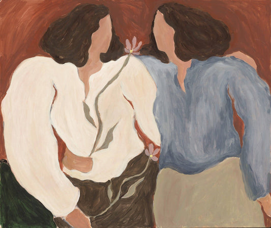 Blooming Up Together: 70X50 CM