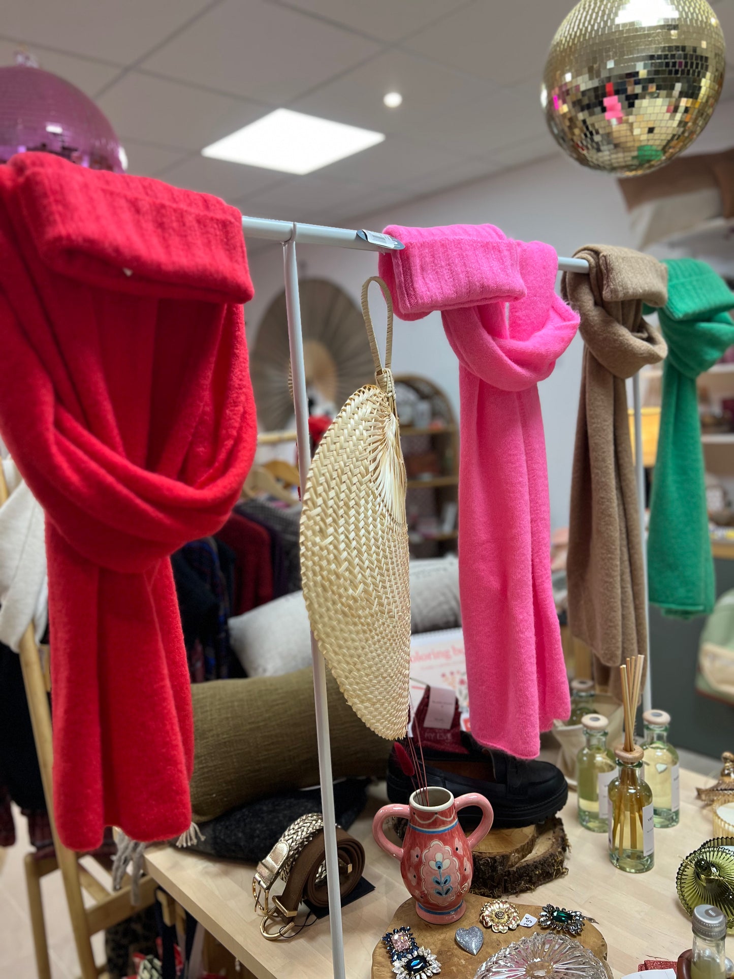 Ensemble bonnet écharpe