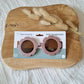 Lunettes de soleil pour enfants Flower - Old Pink