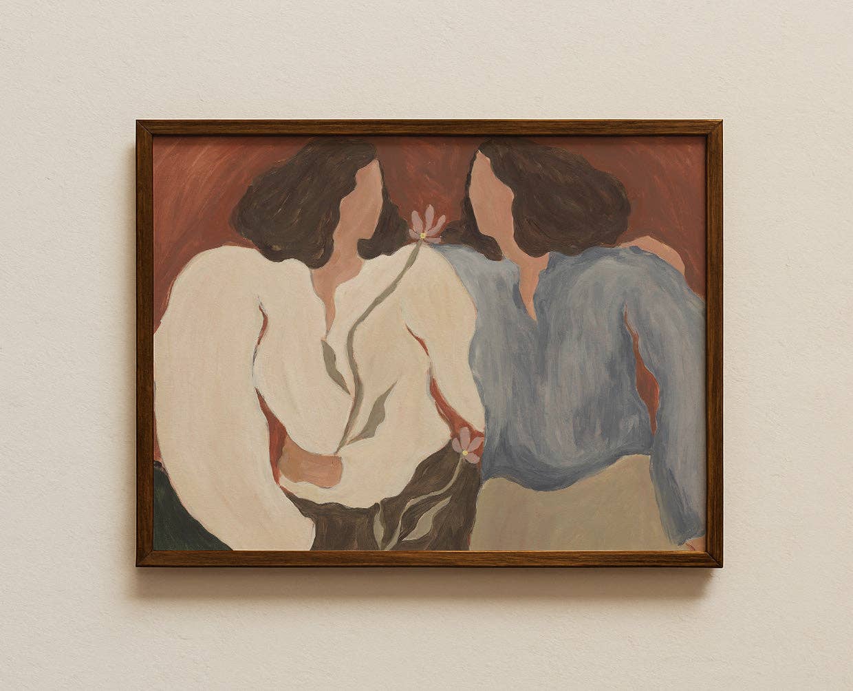 Blooming Up Together: 70X50 CM