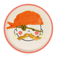 Assiette enfants - Bonhomme