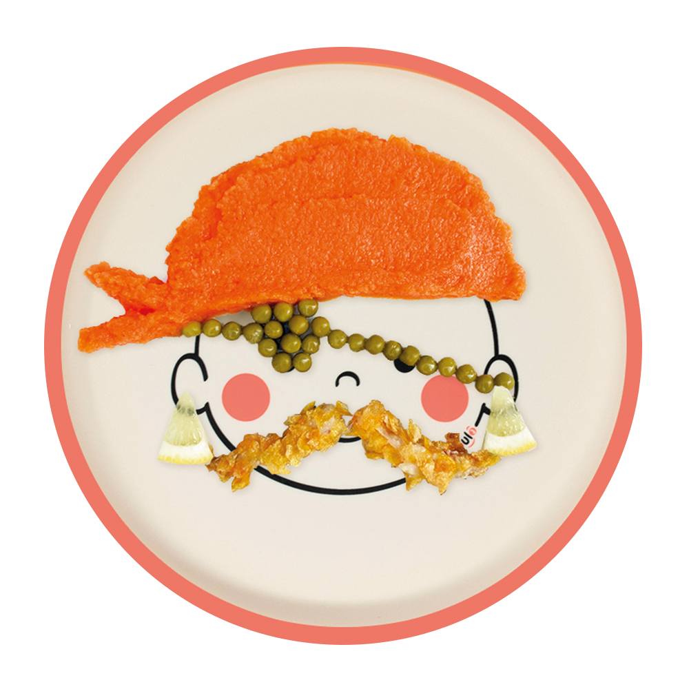 Assiette enfants - Bonhomme