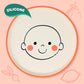 Assiette enfants - Bonhomme