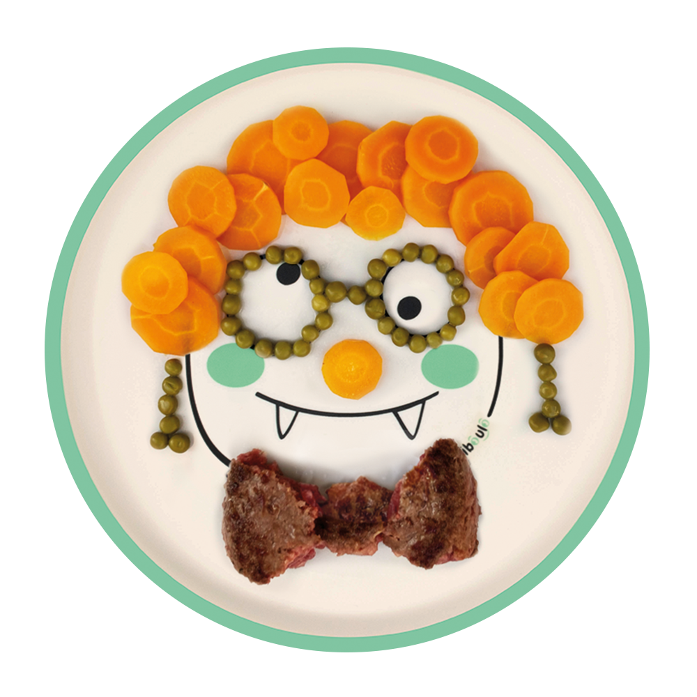 Assiette pour enfant - Monstre