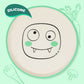 Assiette pour enfant - Monstre