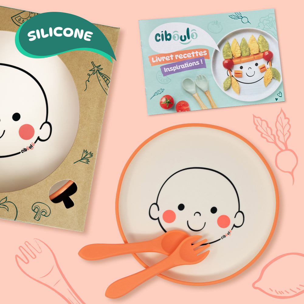 Assiette enfants - Bonhomme
