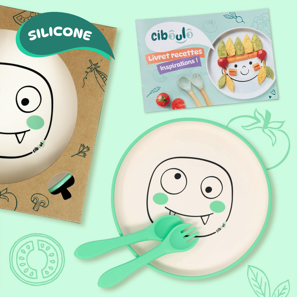 Assiette pour enfant - Monstre