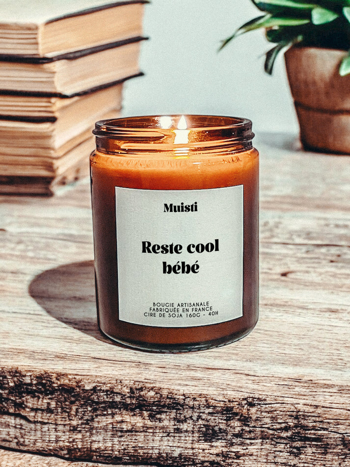 Bougie parfumée - Reste cool bébé