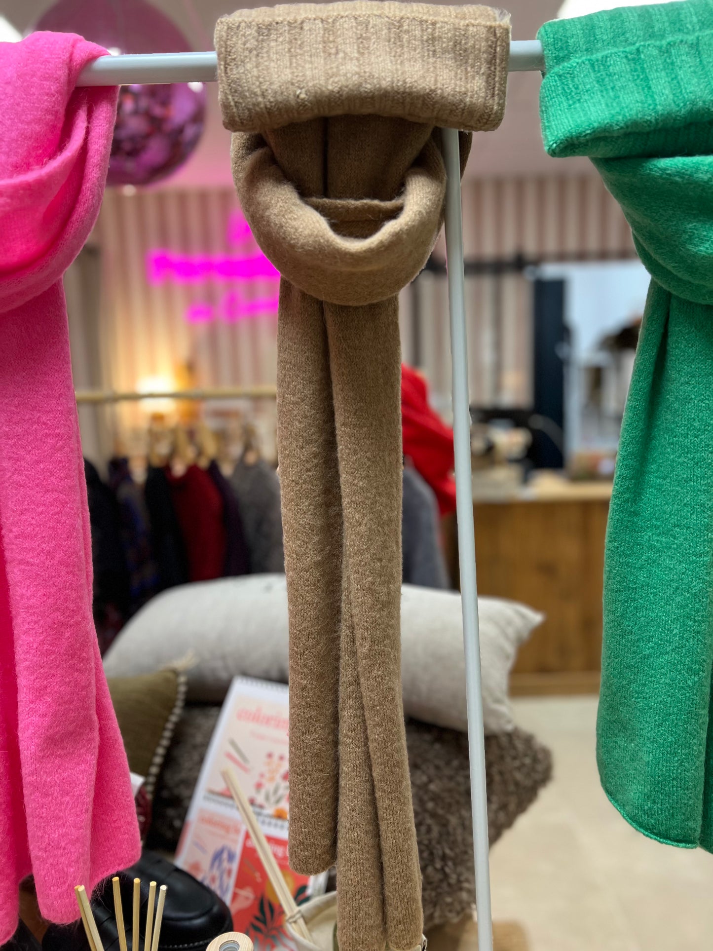 Ensemble bonnet écharpe