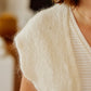 Gilet Sade écru