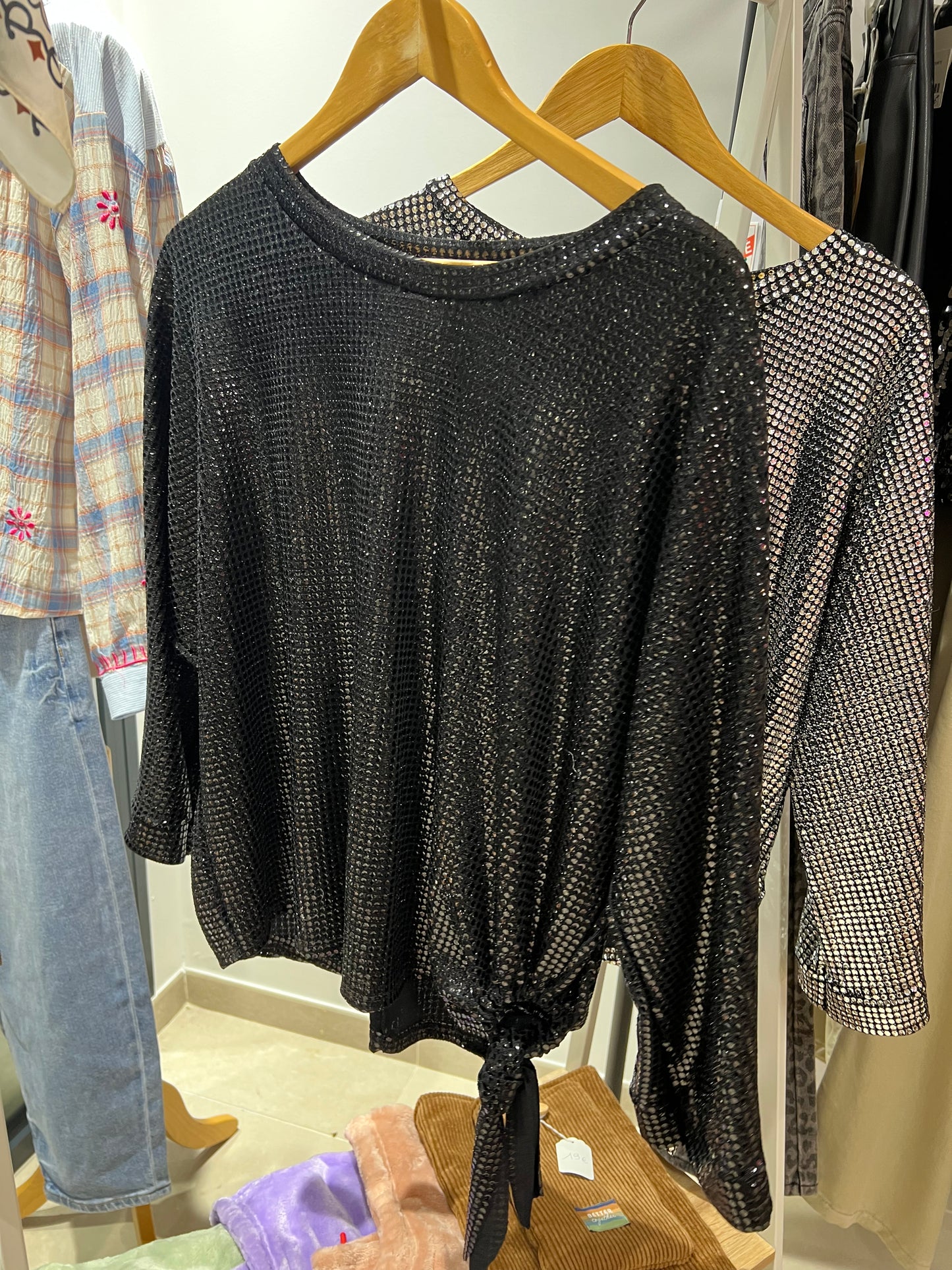 Tops à sequins