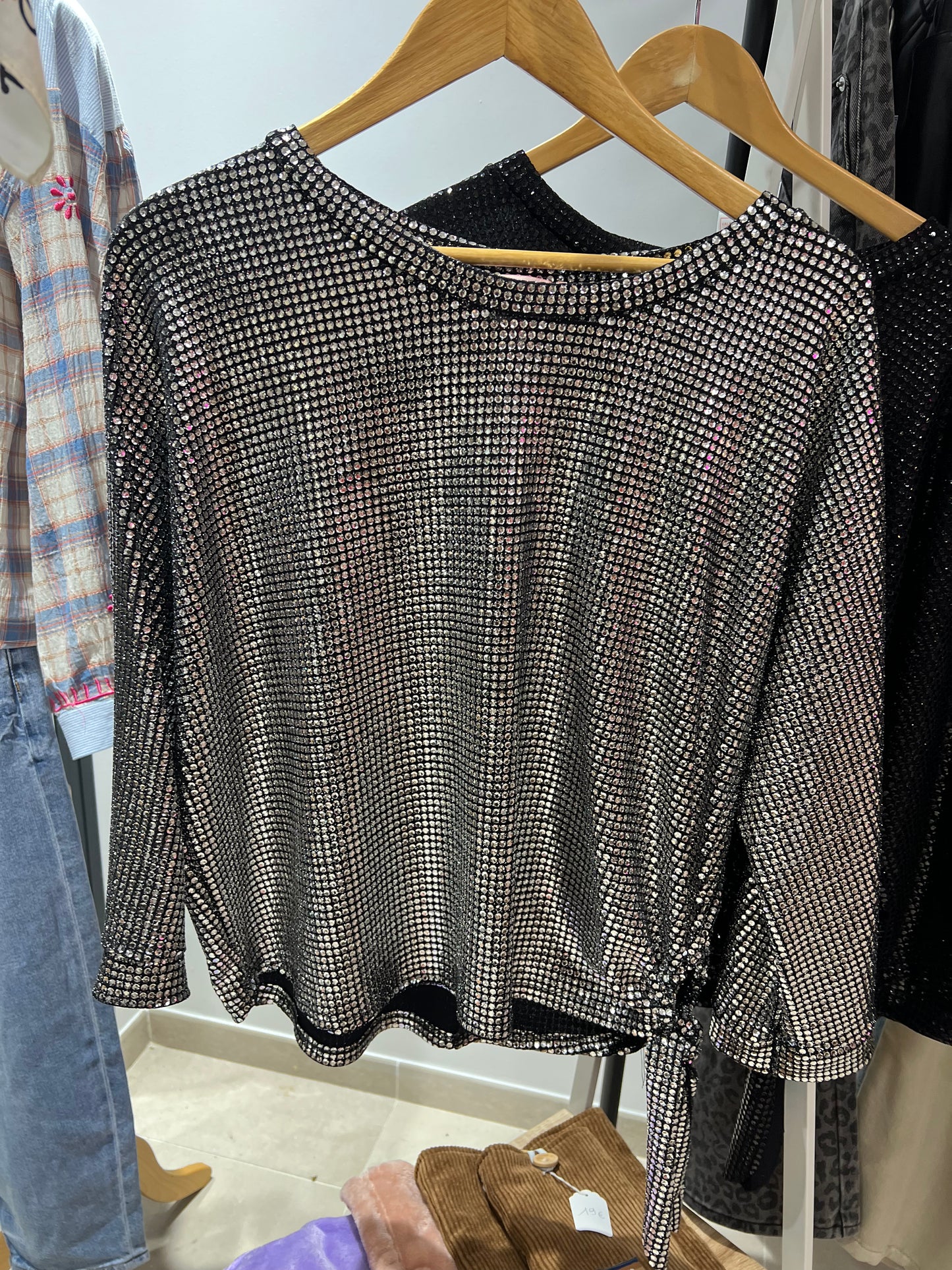 Tops à sequins