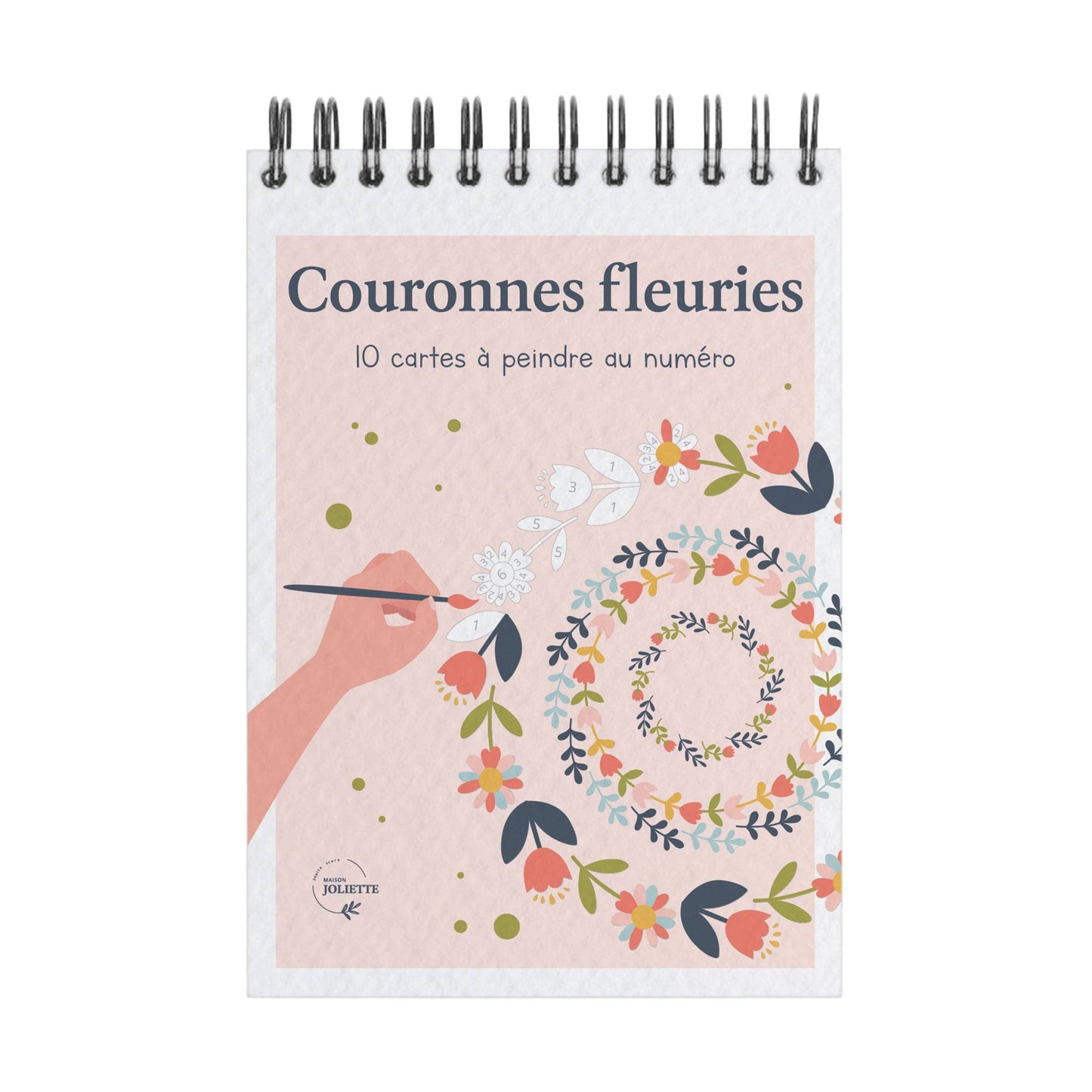 Peinture aux numéros - Couronnes fleuries