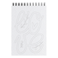 Carnet de coloriage A6 - Love
