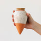 Olla - blanc grainé