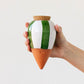 Olla - rayé vert et blanc