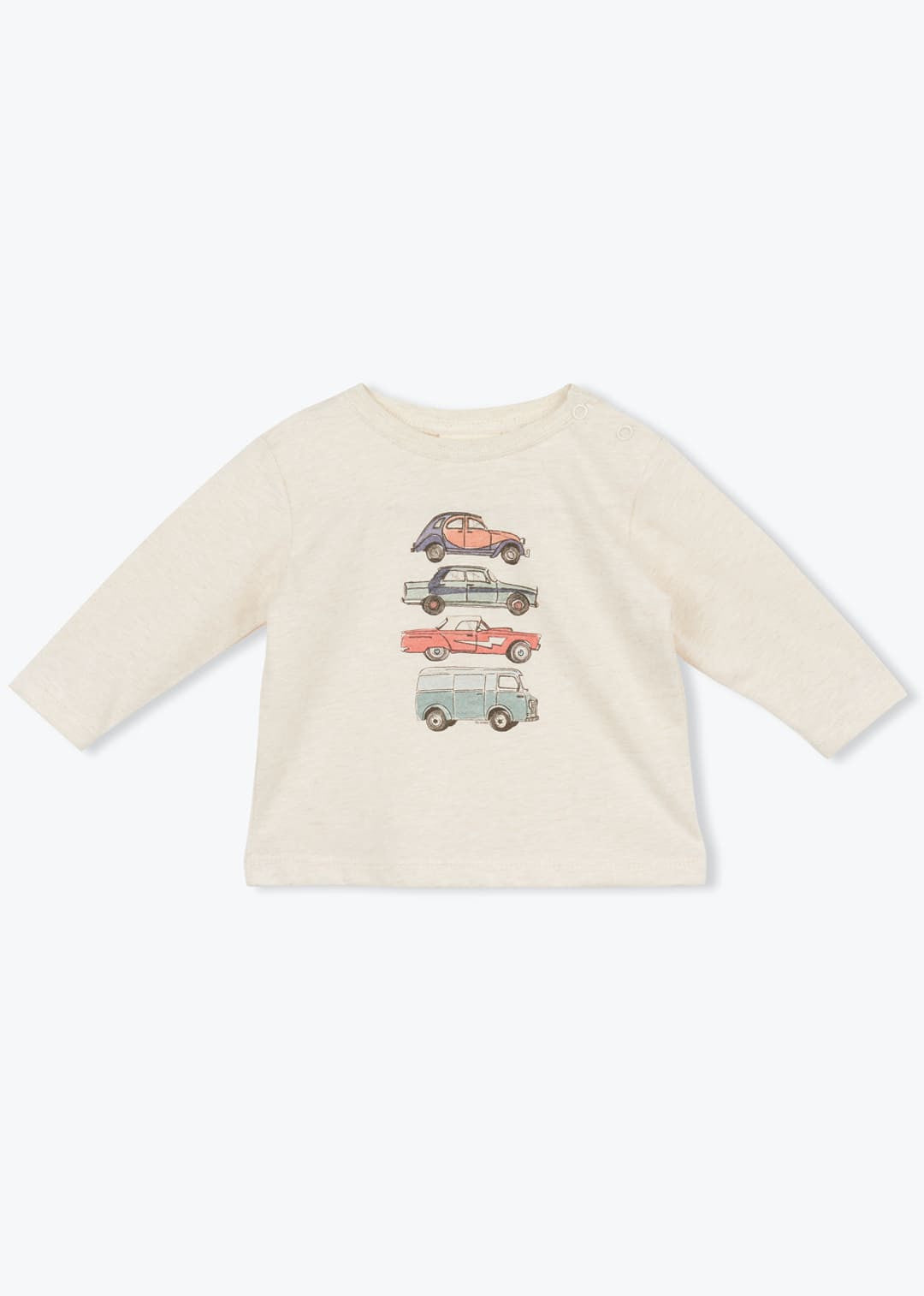 Tee-shirt bébé voitures